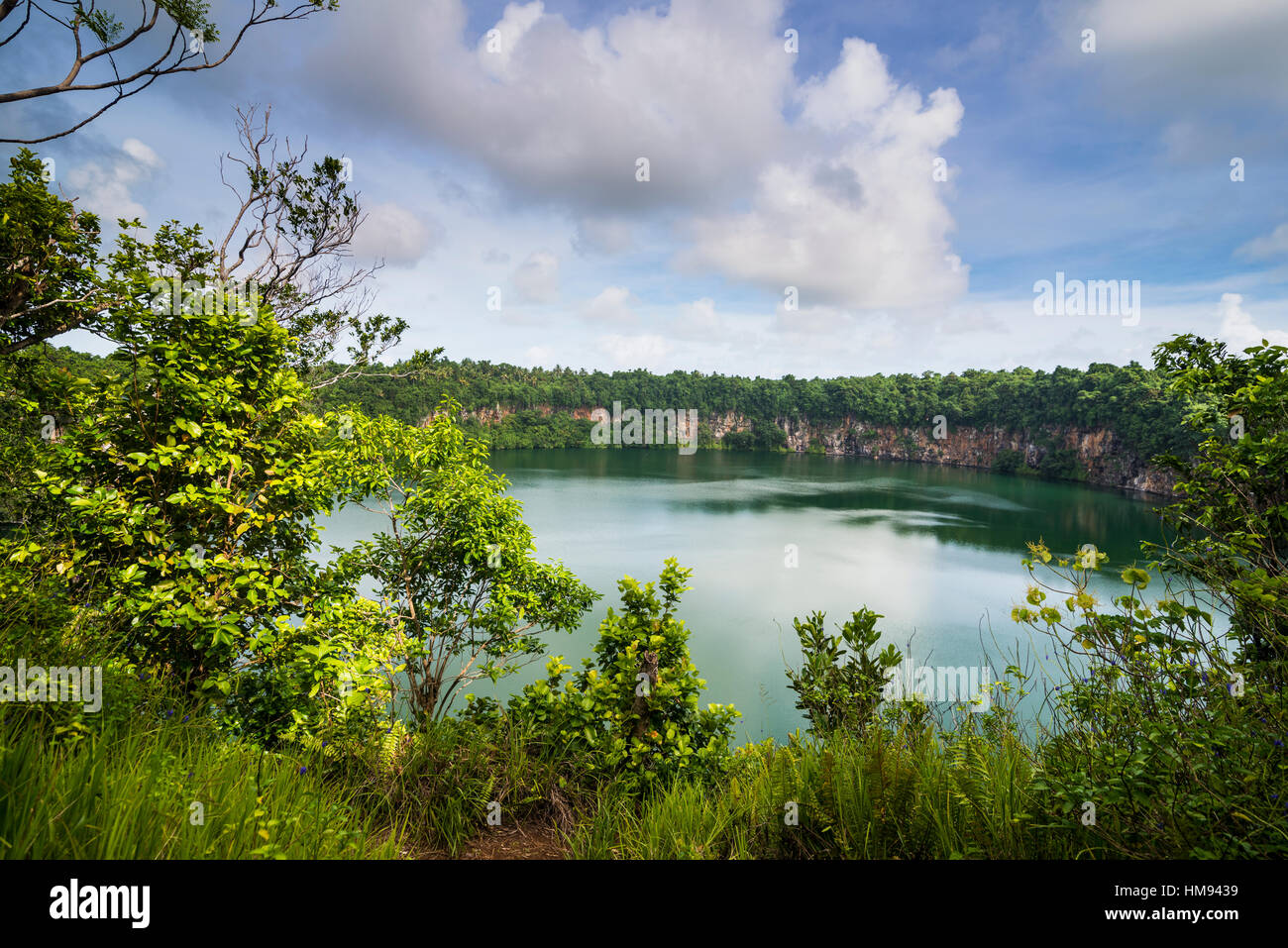 Lausikula church, Wallis, Wallis and Futuna, South Pacific, Pacific Stock Photo