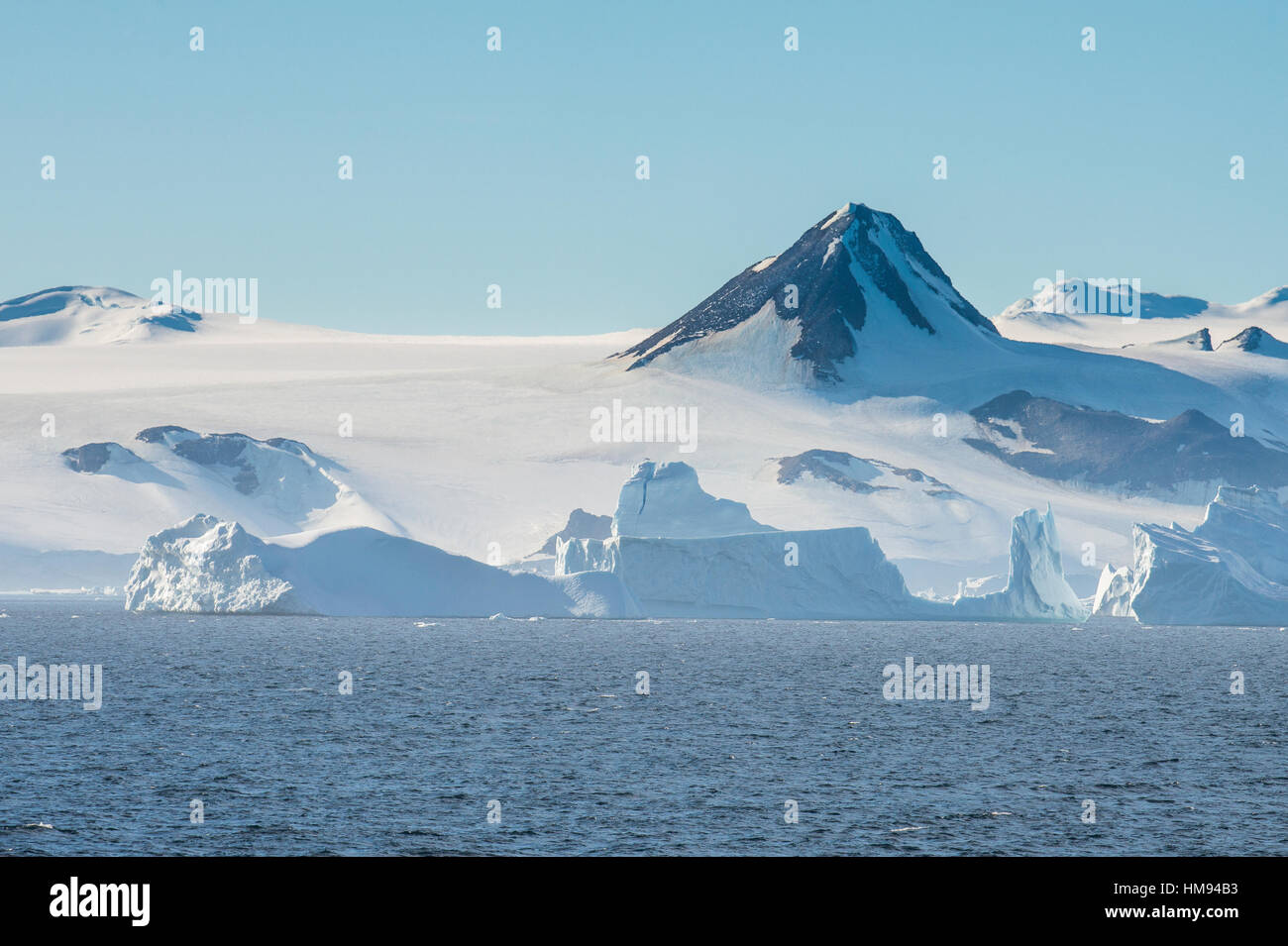 Joinville island, Weddell, Sea, Antarctica, Polar Regions Stock Photo
