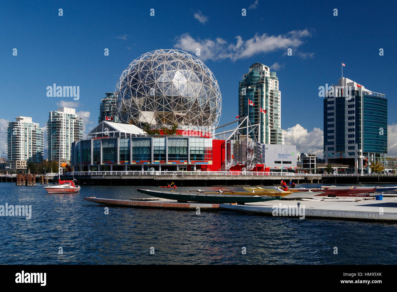 Geodesic dome vancouver science world hires stock photography and