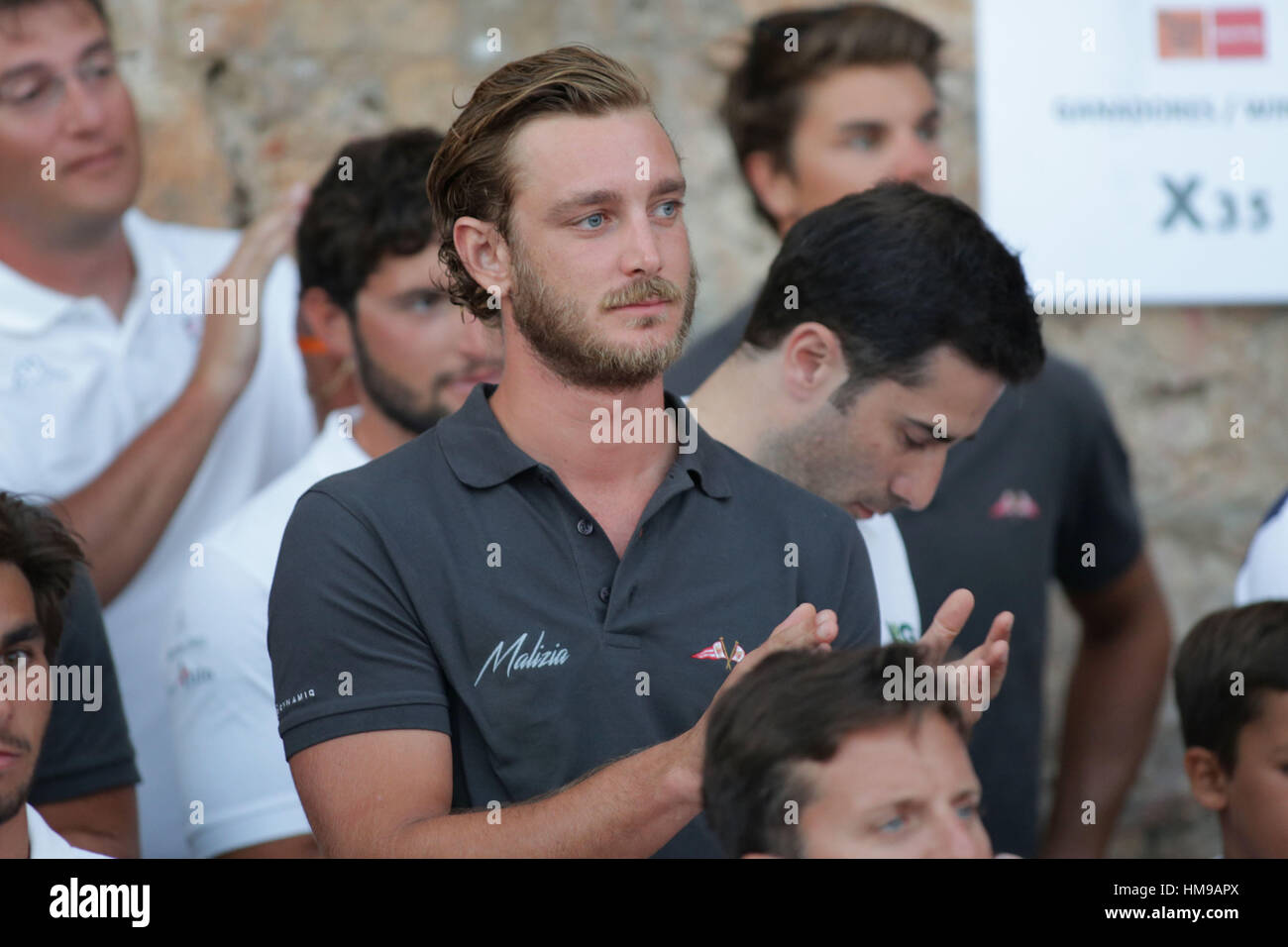 Pierre Casiraghi attends Trophy Ceremony the 35th Copa del Rey Sailing