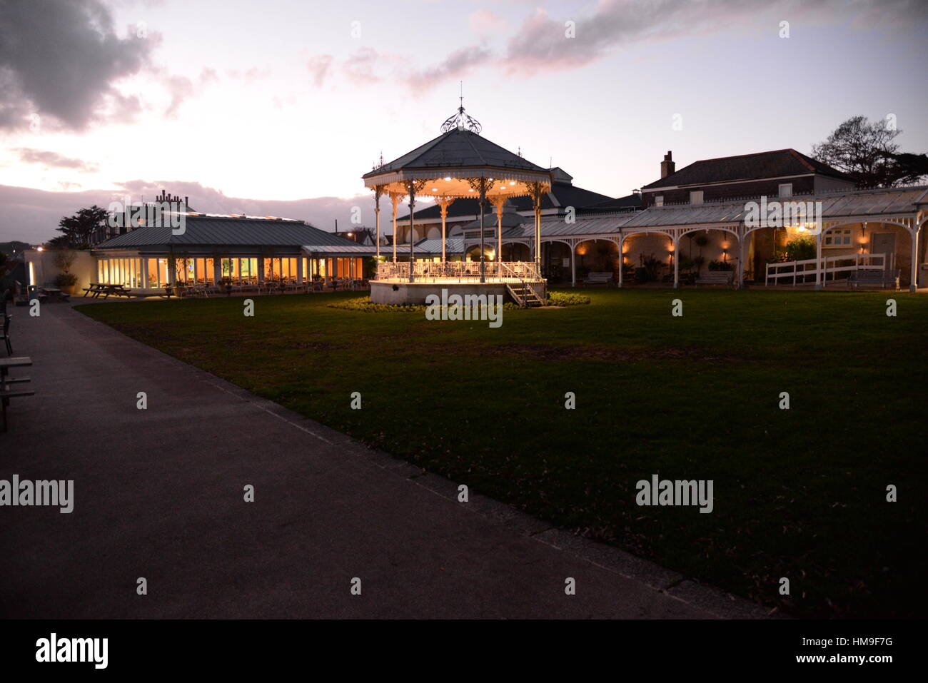 Princess Pavillion at Falmouth in Cornwall Stock Photo