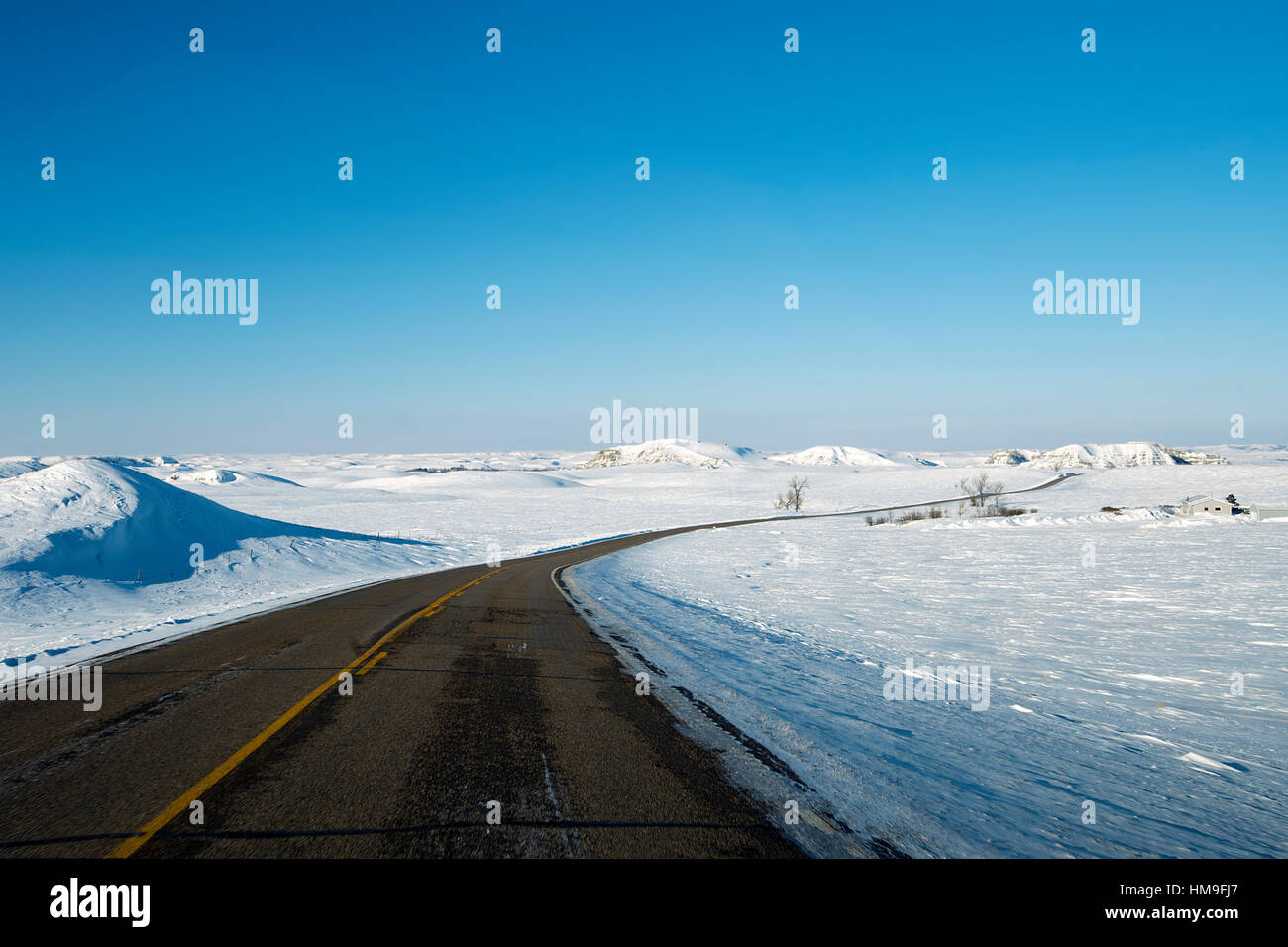 Bismarck north dakota snow hires stock photography and images Alamy