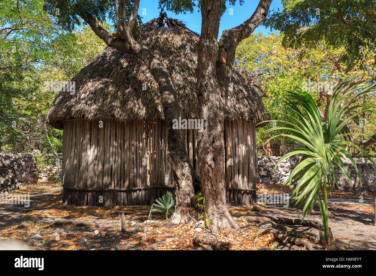 Mexican home architecture isla mujeres hi-res stock photography and images  - Alamy