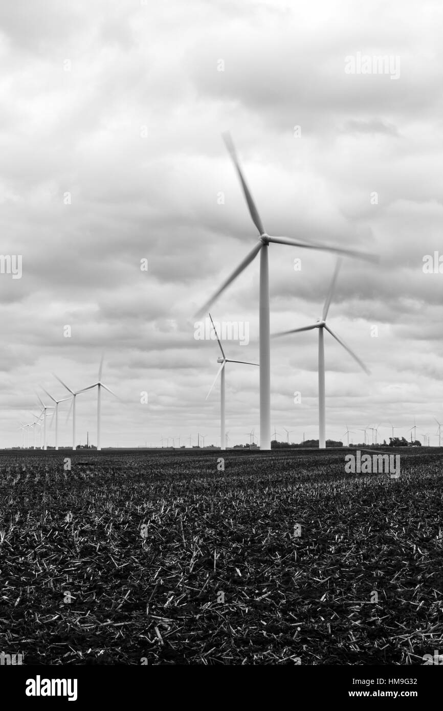 Windmills in the Wind Stock Photo Alamy