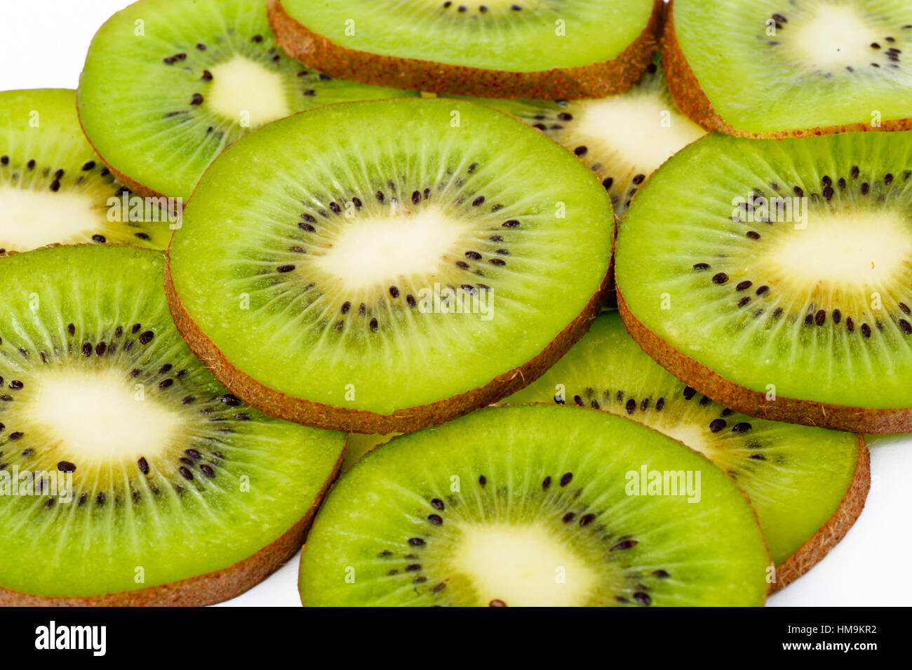 green kiwi background Stock Photo - Alamy