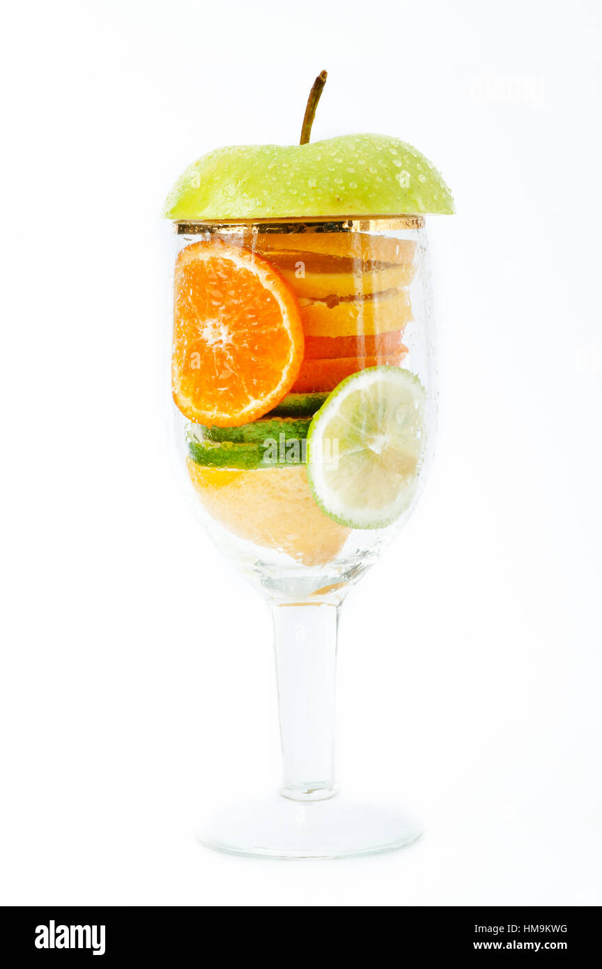 vitamin fruit cocktail Stock Photo - Alamy