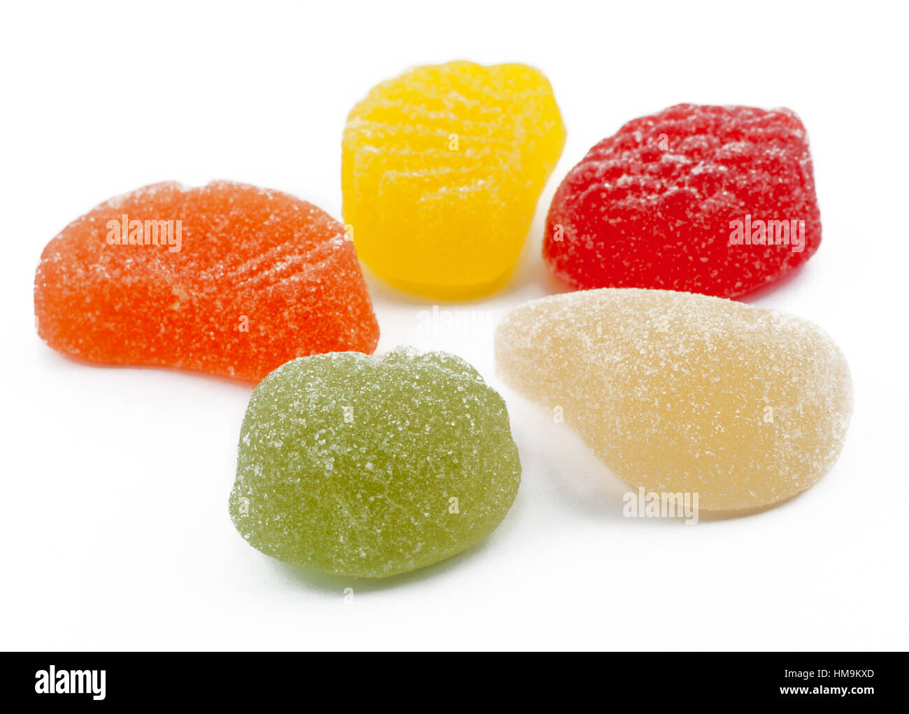 Colourful gelatin candies studio hi-res stock photography and images ...