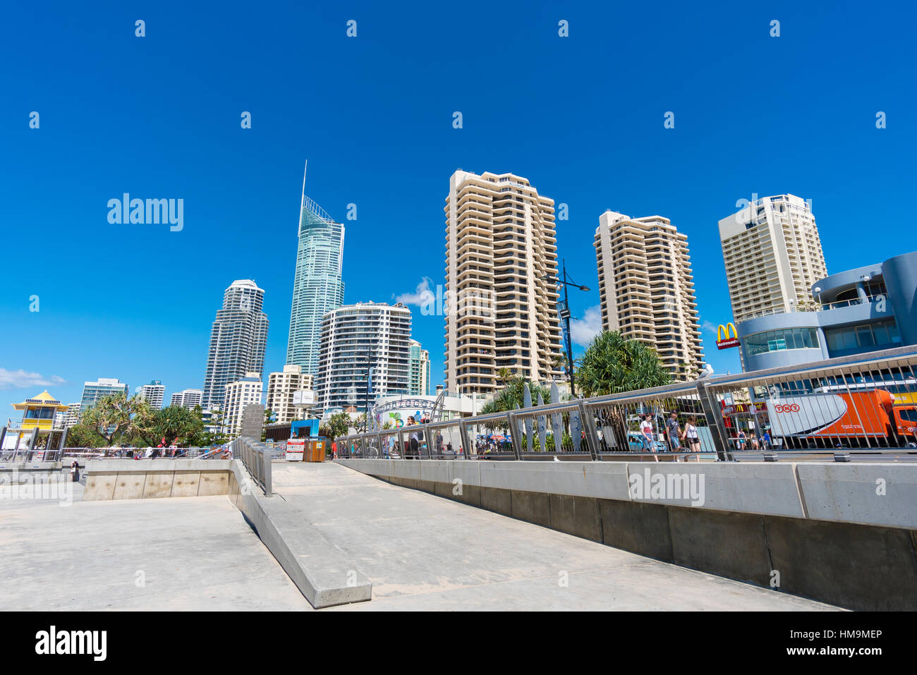 Surfers Paradise at Gold Coast, Queensland Stock Photo Alamy
