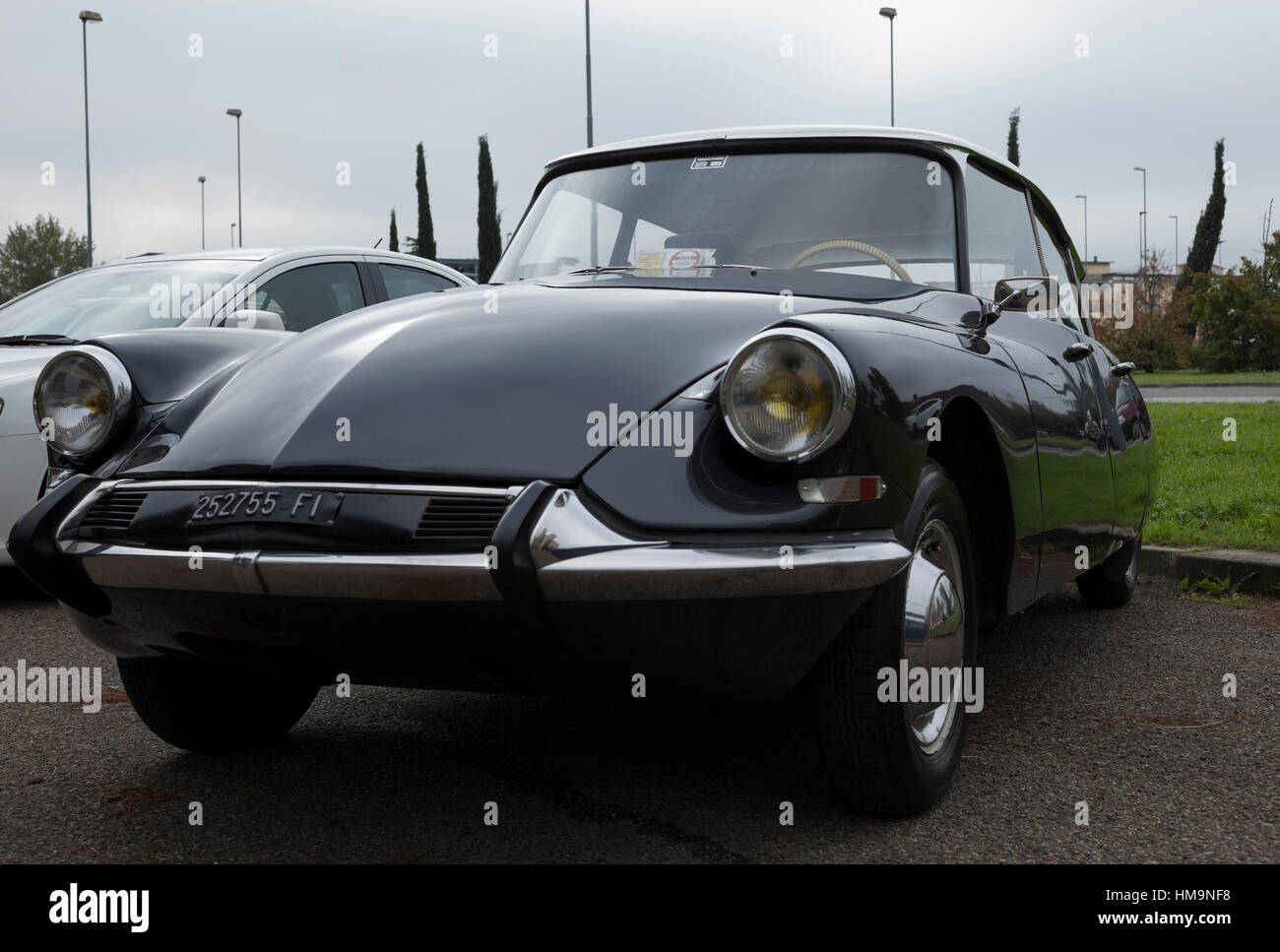 Citroen DS 19 side front view Stock Photo