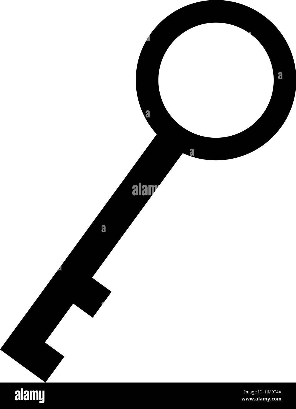 security key isolated icon vector illustration design Stock Vector ...