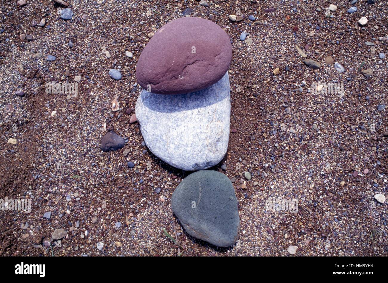 Rocks in different shades grey hi-res stock photography and images - Alamy