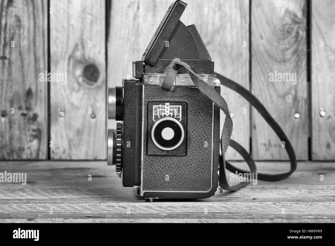 Vintage film cameras Stock Photo Alamy