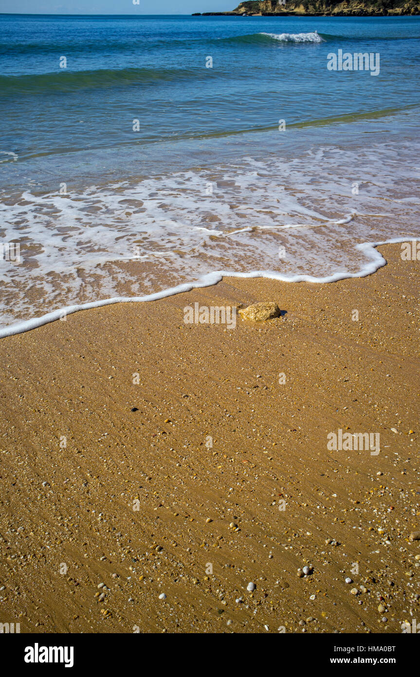 Portugal beach scene Stock Photo