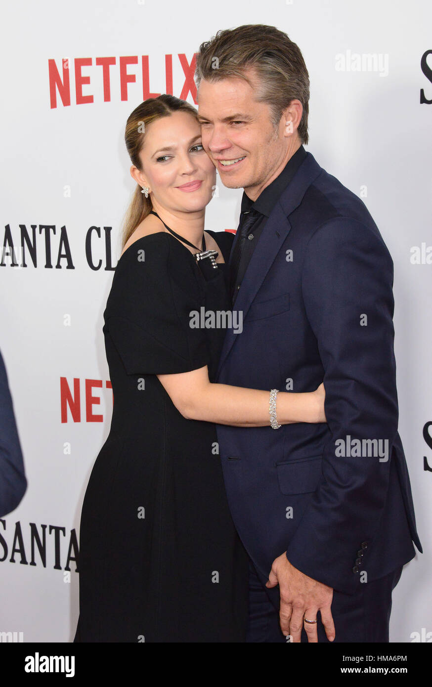 Timothy olyphant drew barrymore hi-res stock photography and images - Alamy