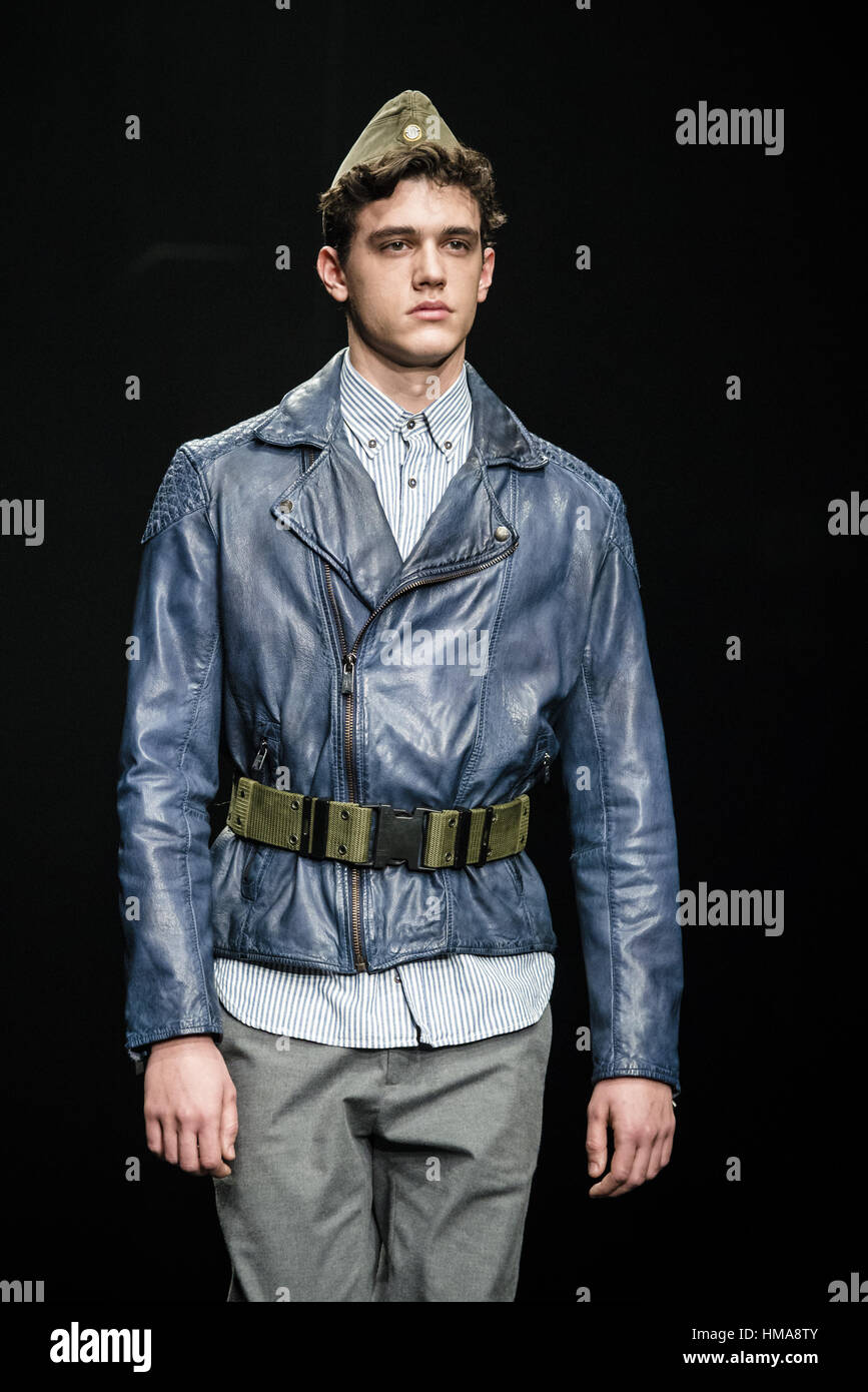 Barcelona Catalonia Spain 2nd Feb 2017 A Model Walks The Runway At Barcelona Catalonia Spain 2nd Feb 2017 A Model Walks The Runway At