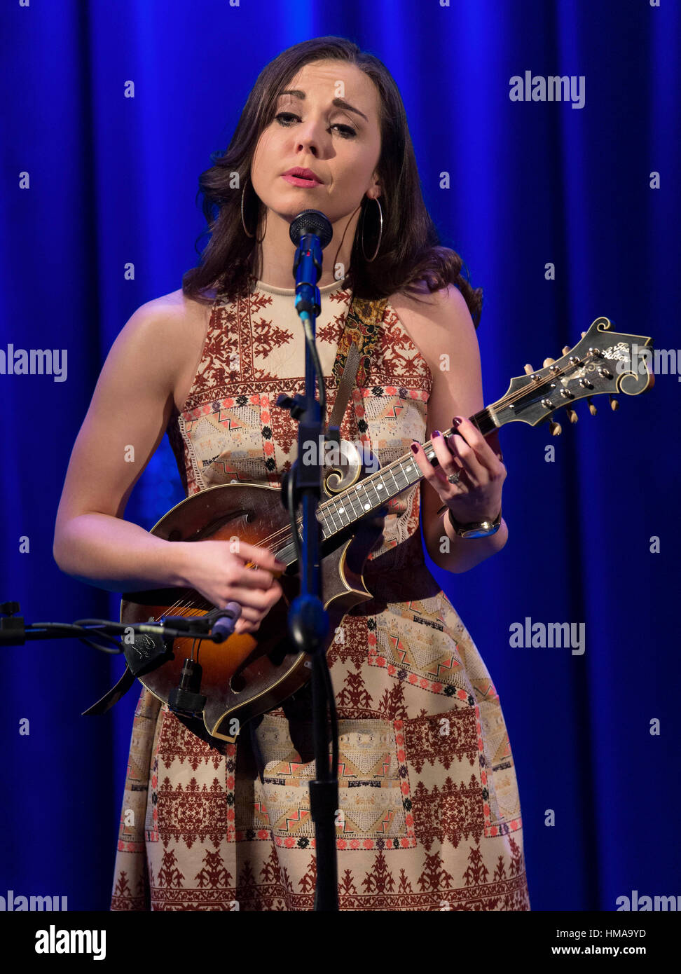 Los Angeles, California, USA. 01st Feb, 2017. Mandolin virtuoso SIERRA