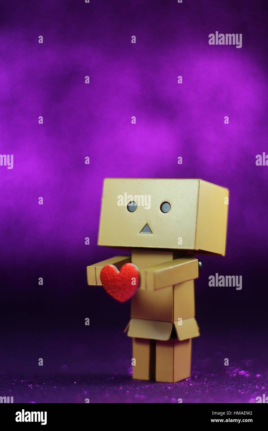 Danbo loves you Stock Photo Alamy