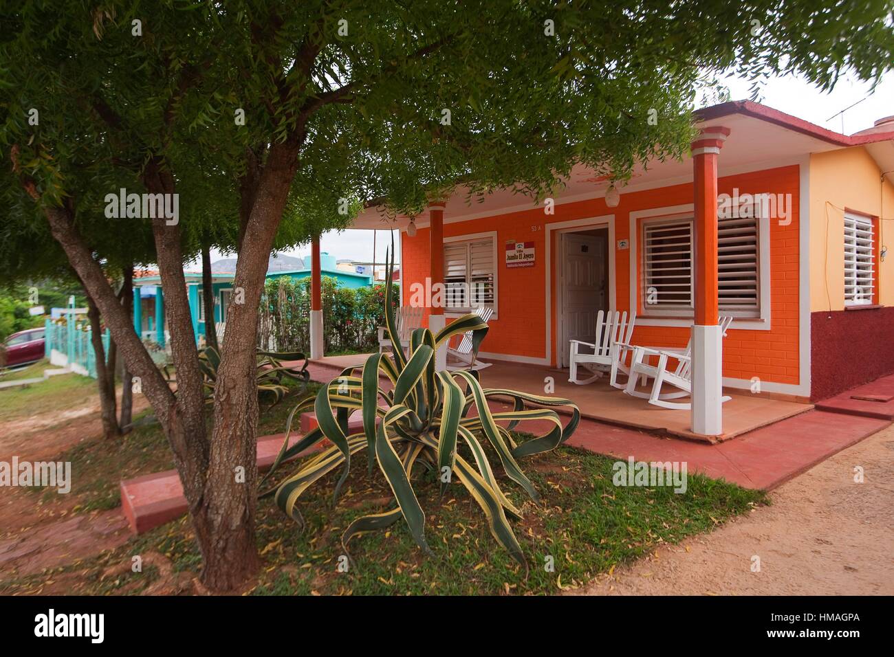View to a Casa ParticularHouse with rooms for rent in the town center