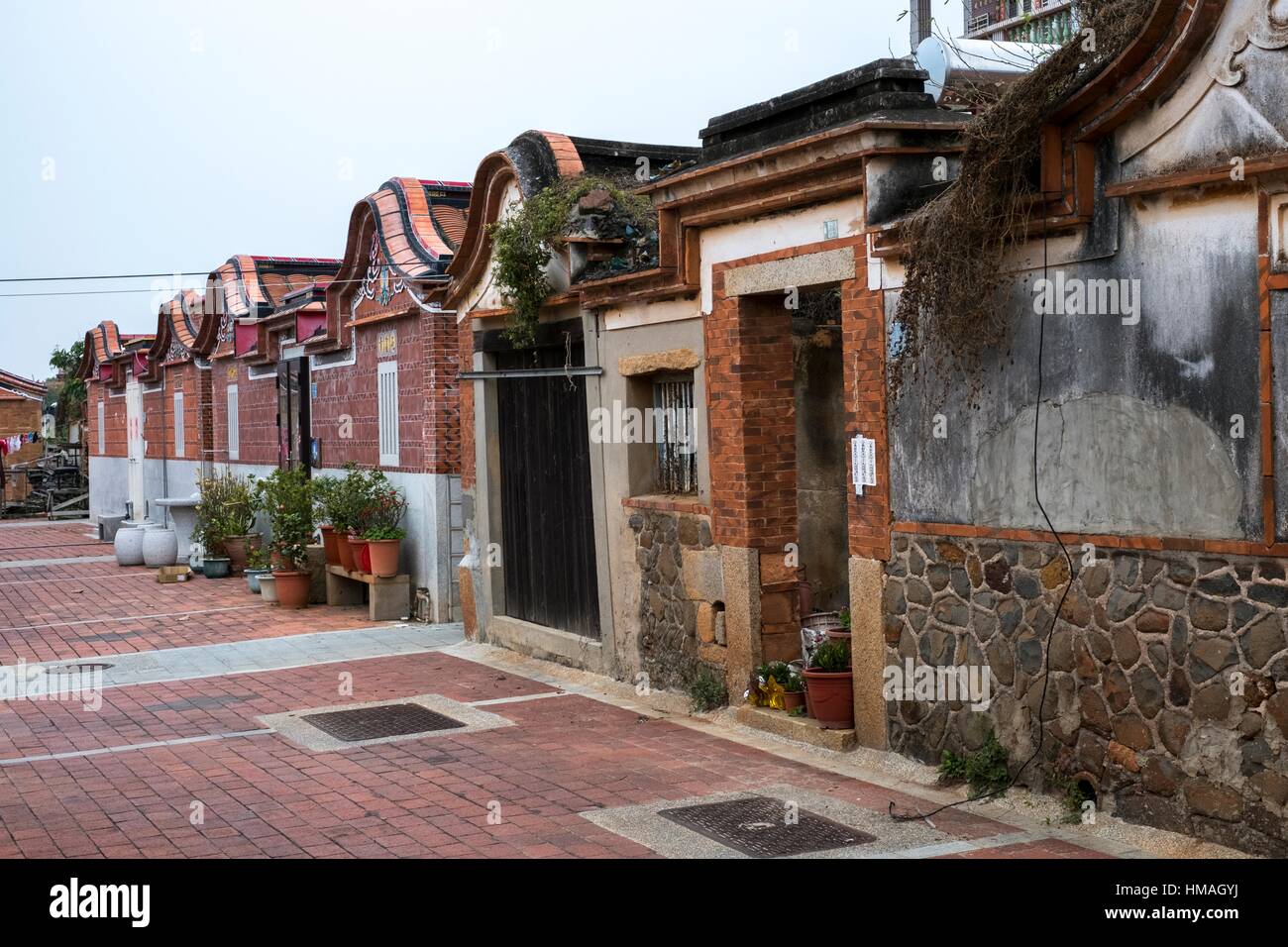 Traditional Taiwanese Old House Stock Photos & Traditional Taiwanese