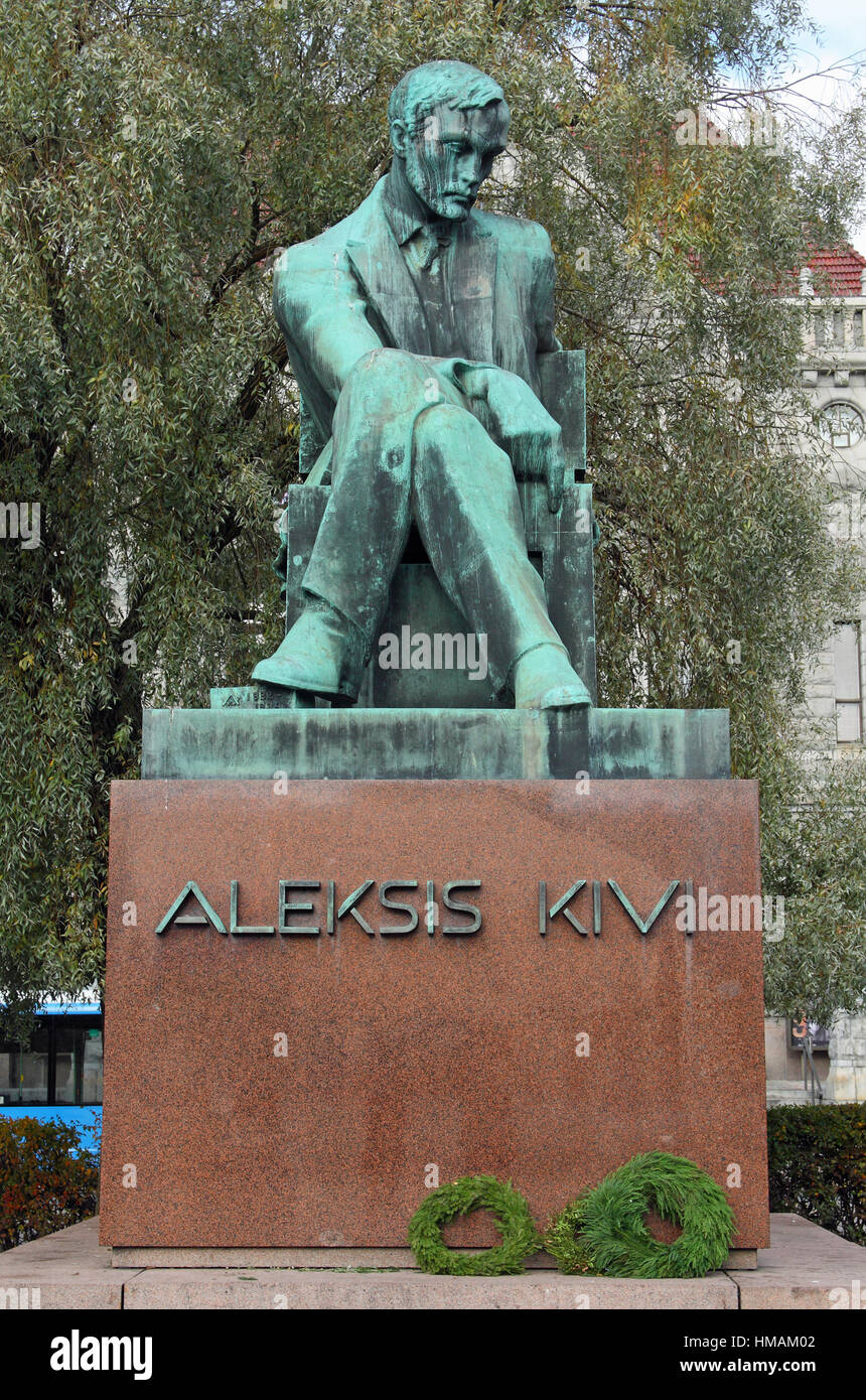 aleksis-kivi-memorial-hi-res-stock-photography-and-images-alamy