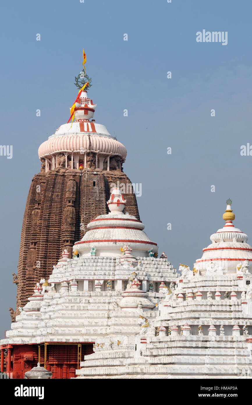 Jagannath Temple in Puri, India Stock Photo