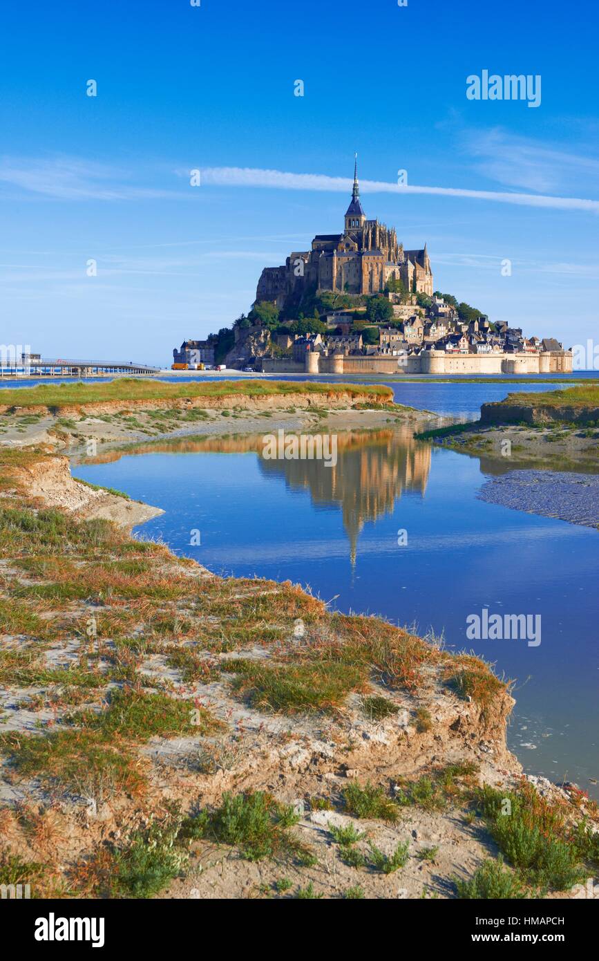 Mont St Michel, MontSaintMichel, Benedictine abbey, Pontorson, UNESCO