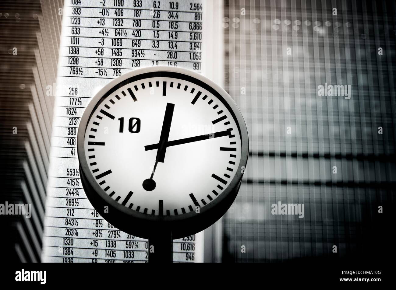 Market rate, stock market, Mecado bursatil, bolsa de valores. Stock Photo