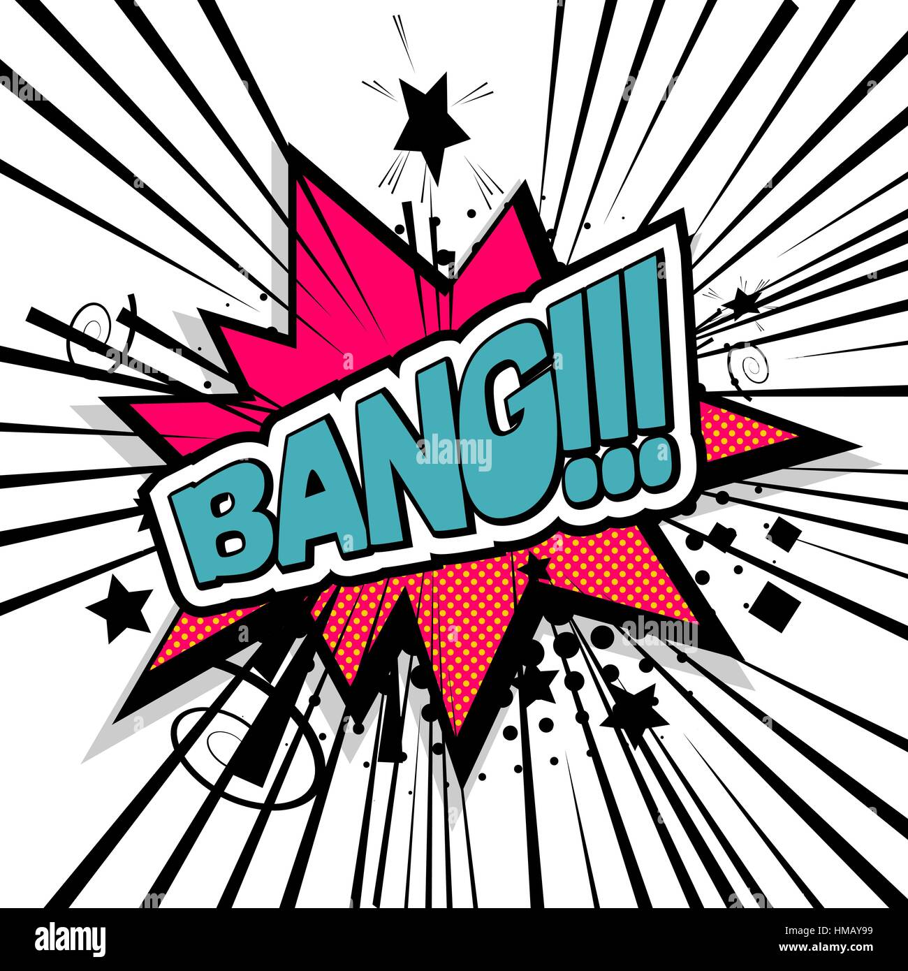 Lettering bang crash boom bubble hi-res stock photography and images ...