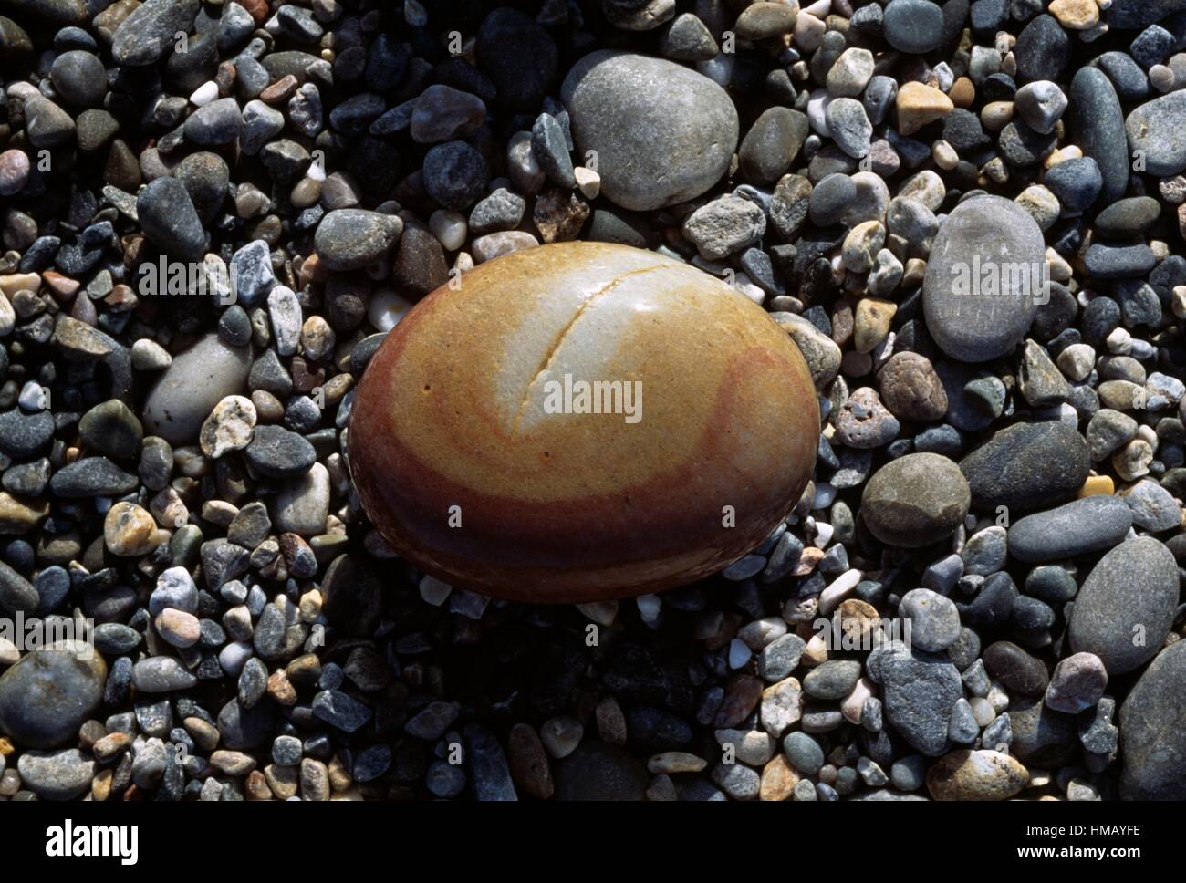 Mottled coloured rock, Paleochora, Crete, Greece Stock Photo - Alamy