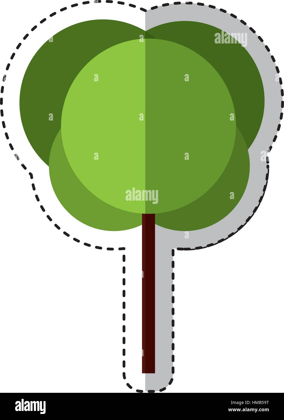tree plant isolated icon vector illustration design Stock Vector Image ...
