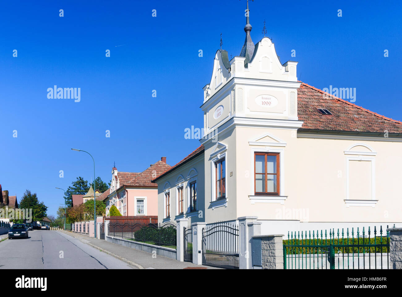 Gars am Kamp: Villas for summer vacationers from Vienna, Waldviertel, Niederösterreich, Lower Austria, Austria Stock Photo