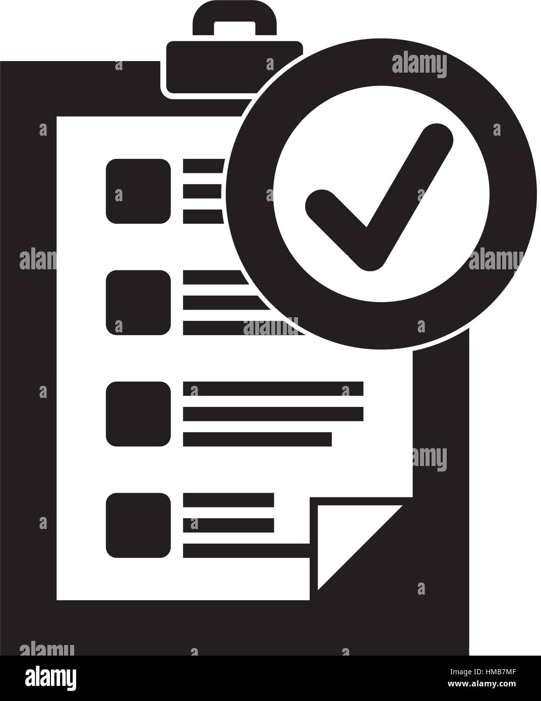 Checklist document isolated icon vector illustration graphic design ...