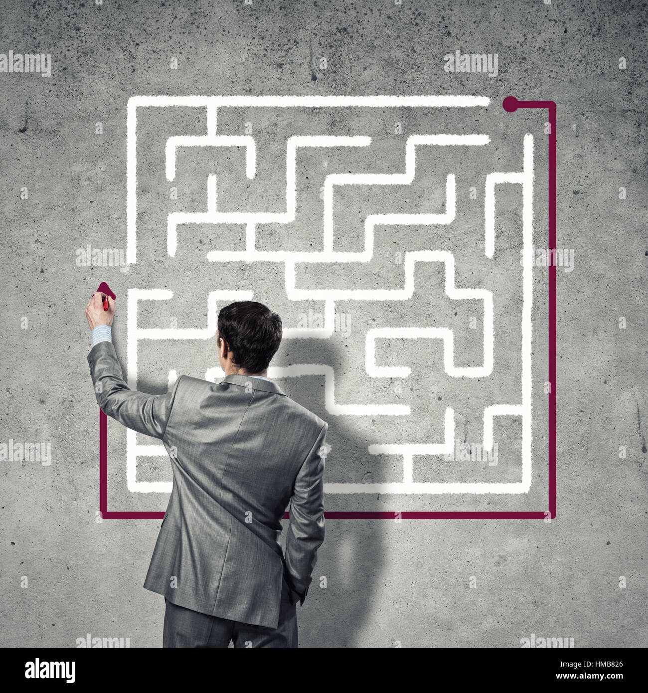 Finding the way back hi-res stock photography and images - Alamy