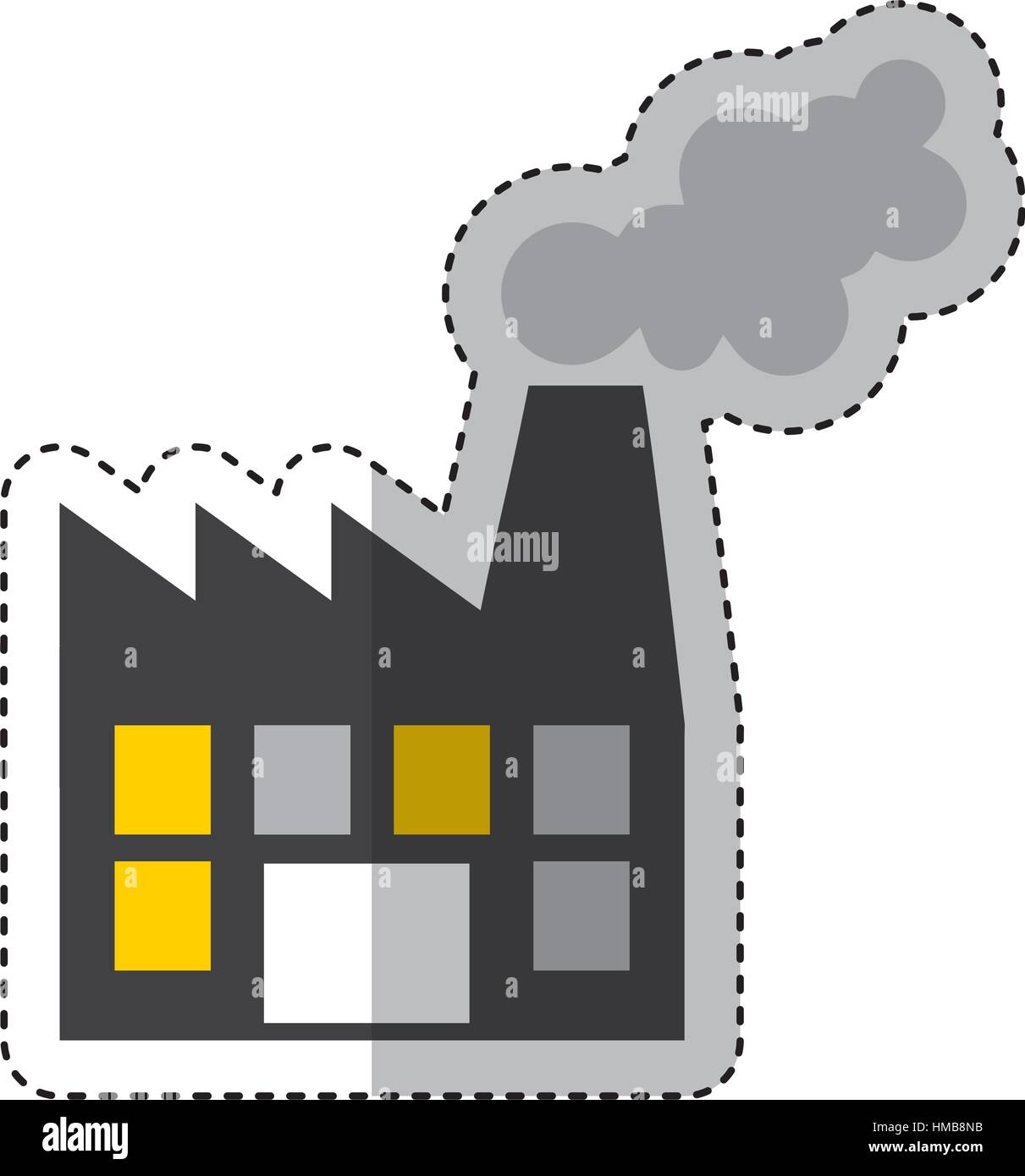 factory plant industrial building vector illustration design Stock ...