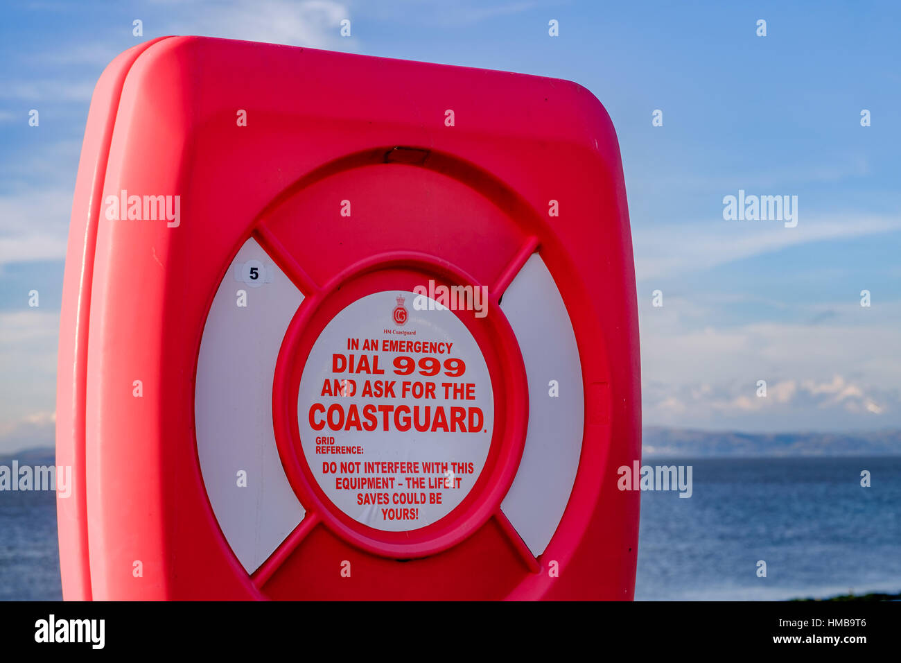 Warning signs Morecambe Bay Stock Photo Alamy