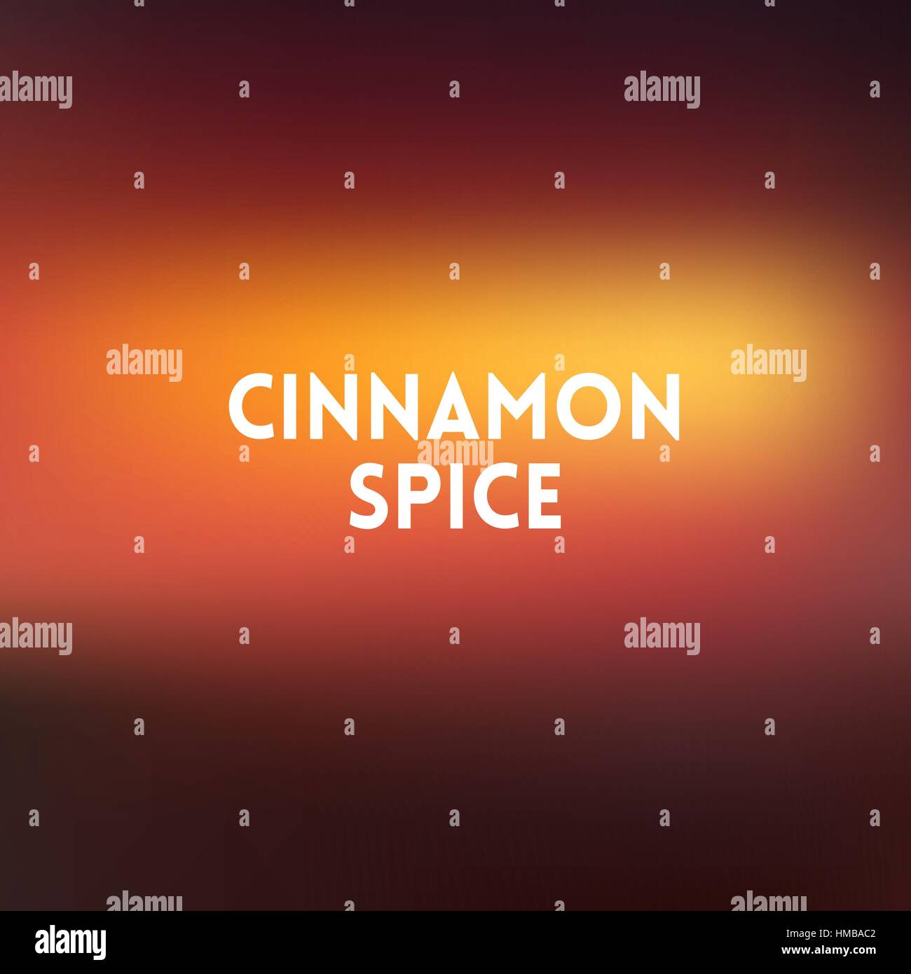square blurred golden background sunset colors With quote cinnamon