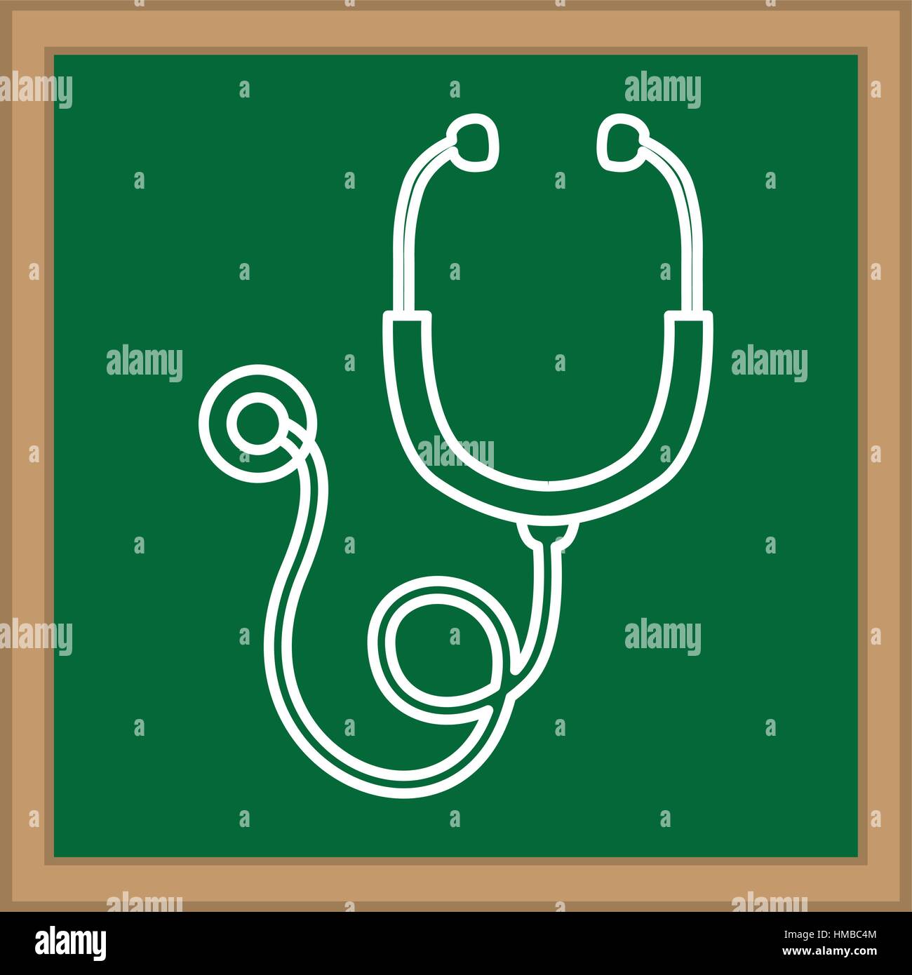 Stethoscope medical equipment icon vector illustration graphic design ...