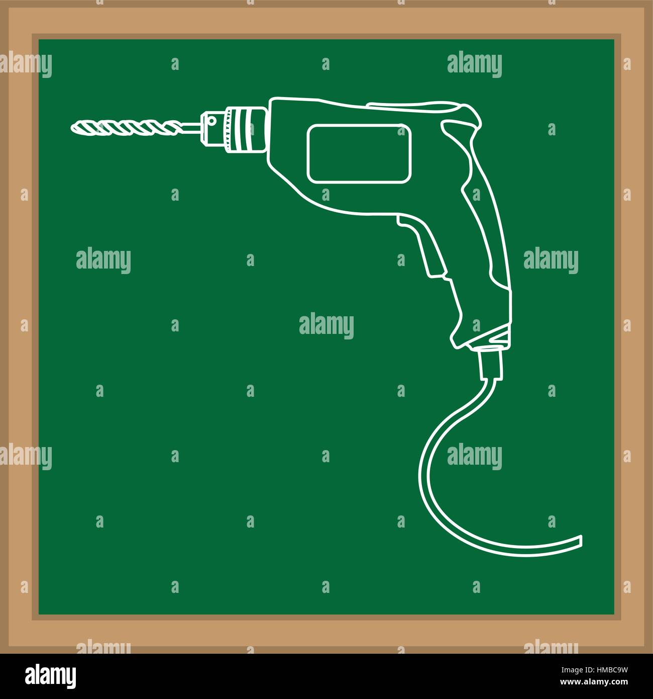 Construction drill tool icon vector illustration graphic design Stock ...