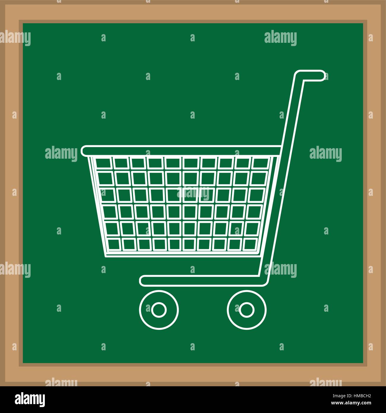 Shopping cart isolated icon vector illustration graphic design Stock ...