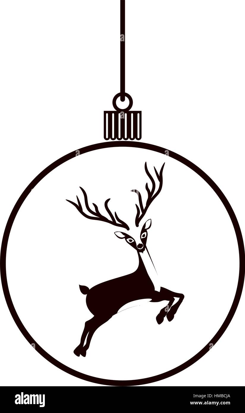 Decorative christmas ball icon vector illustration graphic design Stock ...