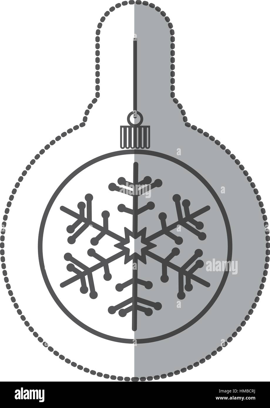 Decorative christmas ball icon vector illustration graphic design Stock ...