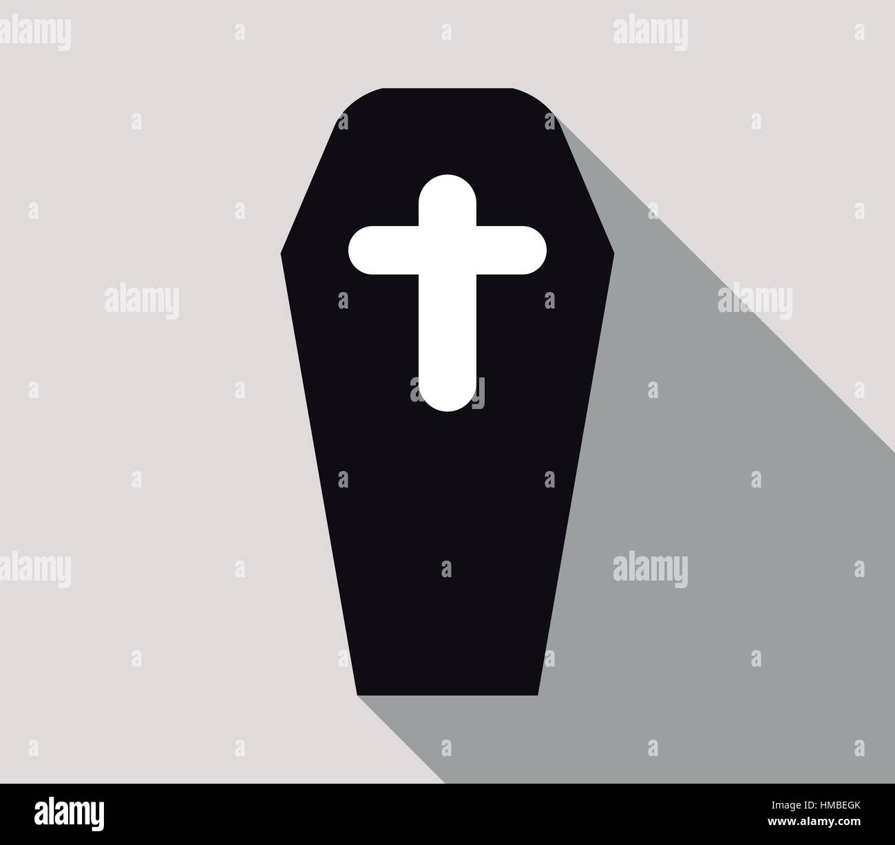Dead coffin icon Stock Vector Image & Art - Alamy