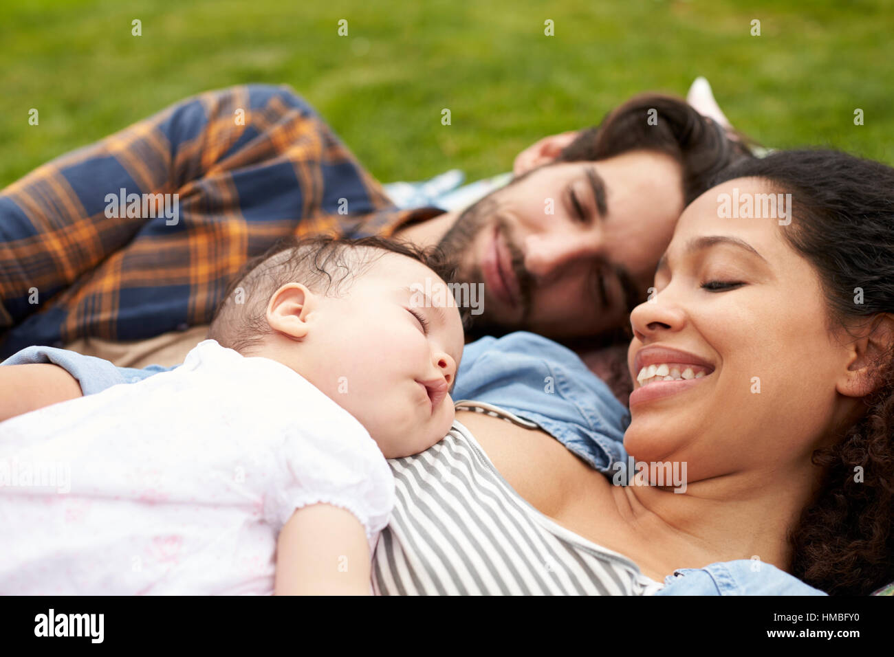 Baby sleeping on back african hires stock photography and images Alamy