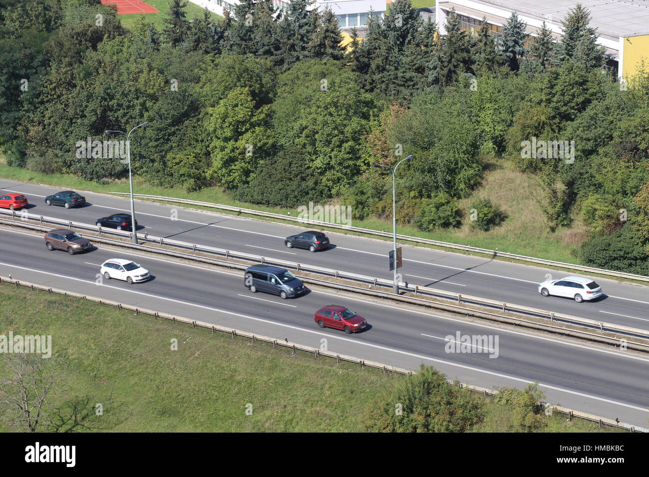 Czech motorway hi-res stock photography and images - Alamy