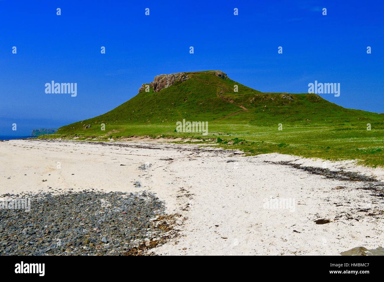 The coral beach at Claigan, Isle of Skye Stock Photo