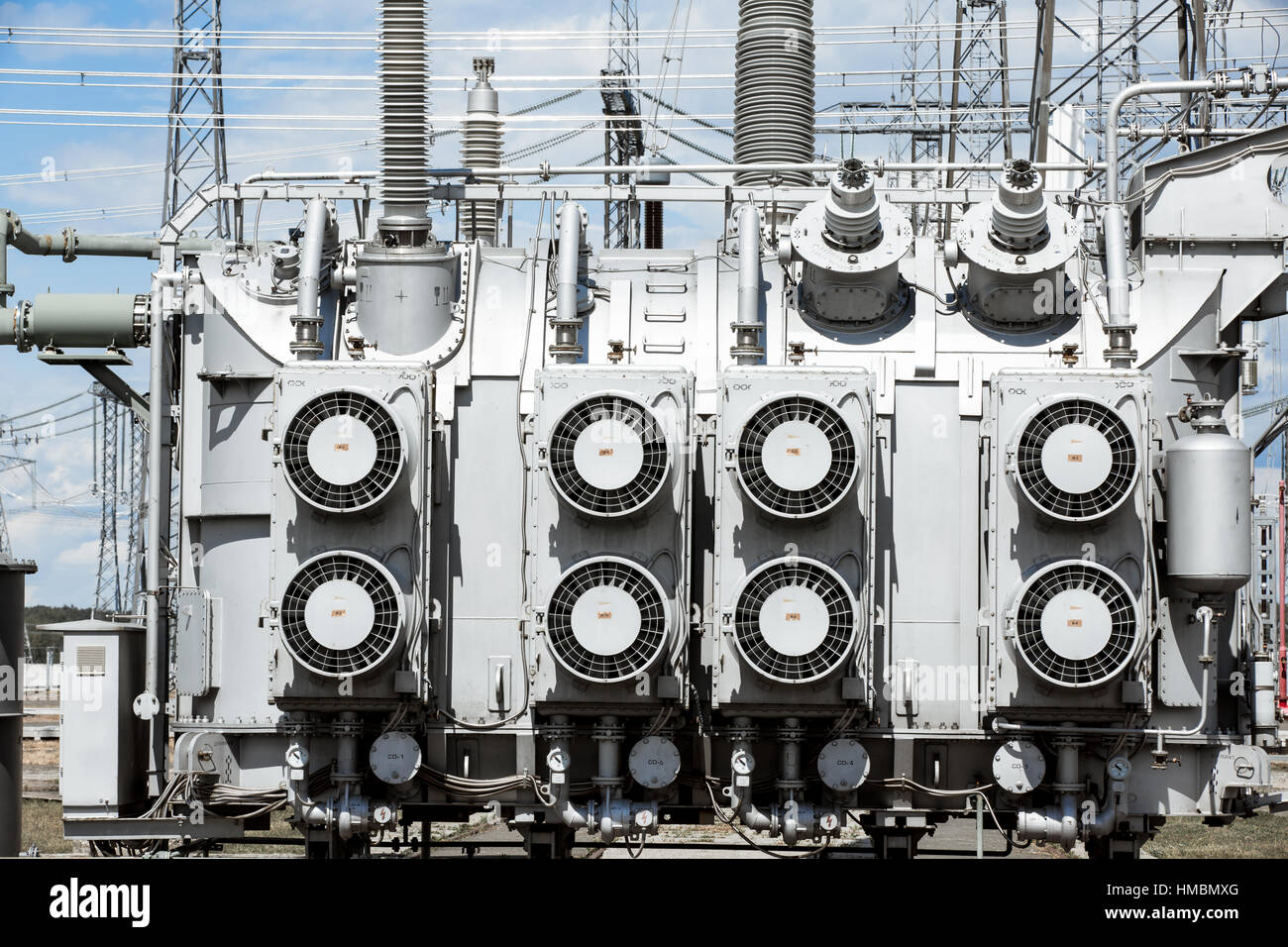 Electric power transmission lines. High voltage switchgear and