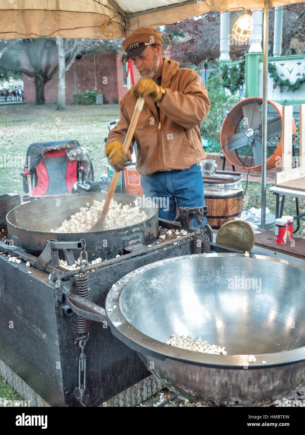 Dallas Heritage Village Candlelight Celebration Stock Photo Alamy