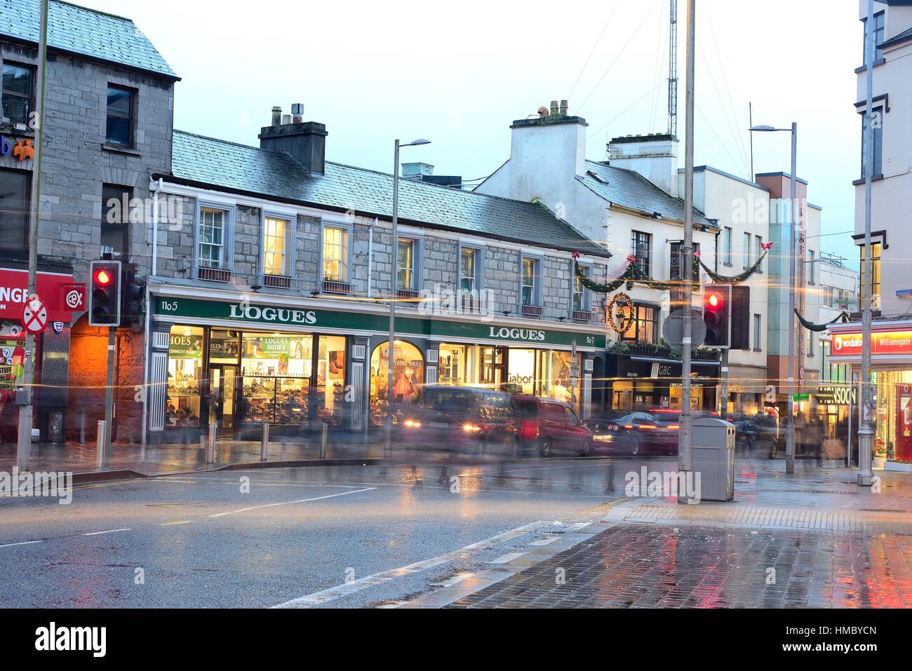 Eyre square of Galway, Ireland Stock Photo Alamy