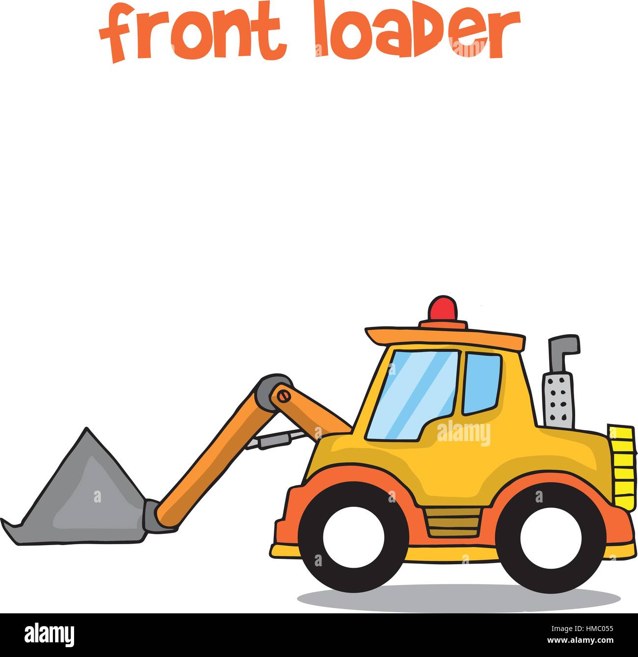 Front loader collection stock transportation Stock Vector Image & Art