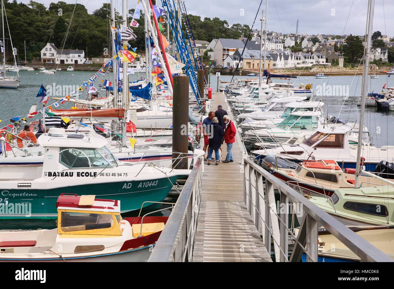 Audierne, Bretagne, Brittany, France Stock Photo Alamy